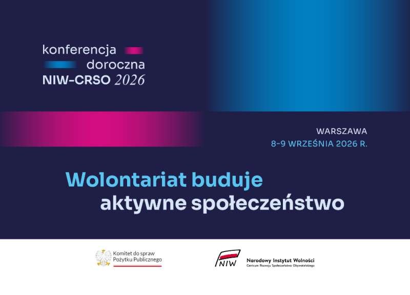Konferencja NIW-CRSO o wolontariacie