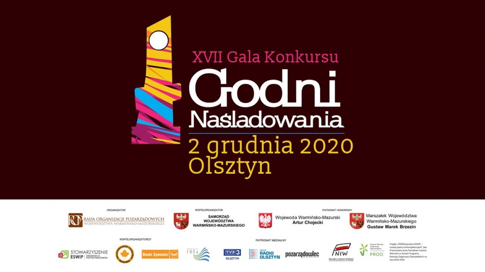 Rozstrzygnięcie XVII edycji Konkursu Godni Naśladowania