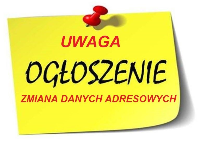 Uwaga! Zmiana adresu sekretariatu Rady 